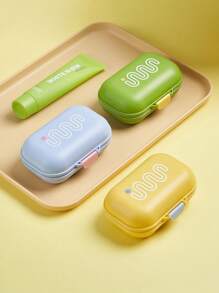 Leakproof Travel Soap Case - Bar Soap Holder With Ventilated Drainage Base & Secure Lid | Reusable Waterproof Container For Bathroom, Gym & Business Trips