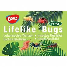 12 piezas de insectos realistas, modelos para niños - juguetes de ciencia biológica para niños, regalo - abejas, murciélagos. Moscas de ciempiés. Cucarachas. Escarabajos de la Mierga de Araña. Mariquita. etc.¡Top de Temporada - 1 - Ver 3