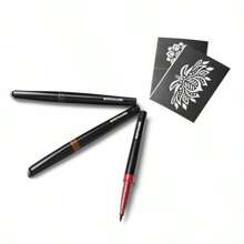Marcador de tatuaje temporal BIC BodyMark, estilo Henna, colores surtidos, paquete de 3 unidades, Vine