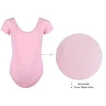 PREMIUM Children's Ballet Uniform Kit 6 Items Half-Sleeve Leotard + Wrap Ballet Skirt And PINK Ballerina Shoes