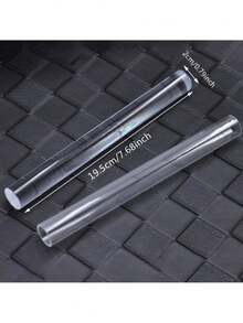 1pc Acrylic Clay Roller Acrylic Round Tube Roller Rolling Clay Bar Clear Clay Art Craft DIY Polymer Clay Tool - Multicolor - View 4