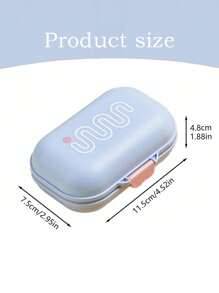 Leakproof Travel Soap Case - Bar Soap Holder With Ventilated Drainage Base & Secure Lid | Reusable Waterproof Container For Bathroom, Gym & Business Trips