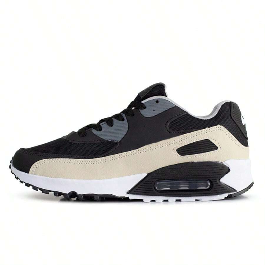 Classic White Everyday Sneakers With Extra Comfort - 黑色 米色 - 查看 1