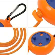 1 pièce Corde à linge portable rétractable pour extérieur, camping, hôtel, anti-dérapant, résistant au vent, accessoire de séchage de linge 10m