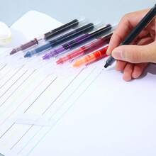 24pcs Assorted Color Liquid Ink Rollerball Pens Set, Random Colors, Painting Supplies - Multicolor - View 8