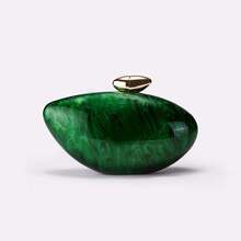 New Transparent Bag For Women's Fashion, Bullet Acrylic, Simple Evening Clutch Bag For Women - Hot Pink - View 4