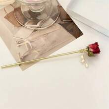 Hair Pins - 紅色 - 查看 5