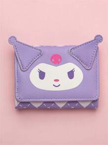 Sanrio 1/2/3 Peças, Carteira de Aparência de Alto Nível Sanrio Oficialmente Autorizada, Hello Kitty, Kurumi, Cachorro Yugua, Cachorro Pudding, Melodi, Carteira do Cachorro Pudding, Estilo Jovem de Cor Dopamínica, Adequada para Carregar Durante Viagens, Conveniente para Guardar Trocos Soltos, Cartões Bancários, Carteiras de Motorista, Passaportes, O Melhor Presente para Amigas