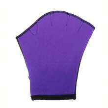 1 par de guantes para deportes acuáticos, guantes de natación de tela de malla transpirable con buena costura, duraderos y resistentes a la decoloración, adecuados para hombres y mujeres adultos para ejercicios y entrenamiento en el agua