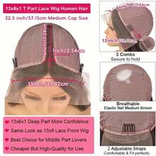 250% Density Honey Blonde Ombre Deep Wave Curly Bob Wig 4/27 Pre-Plucked 13x6X1 Lace Front Wig Glueless Human Hair Wig For Women Wet And Wavy Short Style Elegant Look For Everyday Or Special Occasions - Highlight & Piano - View 11