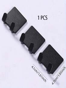 Self-Adhesive Razor Stand With Towel Hook, Suitable For Bathroom Organization, No Drilling Required