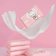 7pcs/Pack Fragrance-Free Sensitive Skin Wet Toilet Paper, Gentle Wet Wipes For Travel, Low Allergen, Unscented