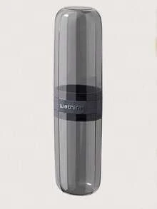 1pc Travel Toothbrush Cup, Portable Toothbrush Cup Teeth Set Storage Box, Travel Essentials - Includes Travel Size Rinse Cup And Transparent Storage Box, Ideal For Travel, Vacation, Back To School - Multicolor - View 10