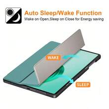 Tri-Fold Protective Tablet PC Case For Honor Pad X8A 11'' Pad9 12.1inch Matepad SE 11 2024 - Army Green - View 10