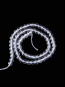 6/8/10mm Natural Round Loose Beads, DIY Bracelet Necklace Jewelry, Suitable For Couples Bracelets, Phone Chain, Key Chains, Findings