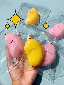 1pc Banana Squishy Toy - Cute Slow Rebound Squeeze Toy, Suitable For Children And Adults | Fun Stress Relief Toy, Party Favor, Gift Bag Filler, Holiday Or Birthday Gift, Toys For Boys And Girls, Realistic Fruit Squishies, Squishy Toys, Stress Relief Toys, Taba Squishies, Ramadan Gift, Kids Realistic Food, Children's Gifts, Kids Toys, Sensory Toys, Girls Party Favors, Office Stress Relief Toys, Birthday Party Favors, Fun Gifts