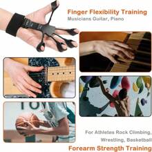 Finger Span Trainer Is Suitable For Guitar/Bass And Other String Instruments Hand High Training Or Sports Fitness Finger Strength Dexterity Training