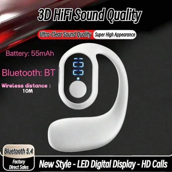OWS KY2 PRO Earbuds TWS BT Earbuds Bluetooth Wireless Earphone Sports Headphones Battery:55mAh
