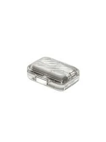 7-Day Portable Pill Box With Lid, Medication Organizer Case, Lightweight Small Drug Storage Container - Multicolor - View 12