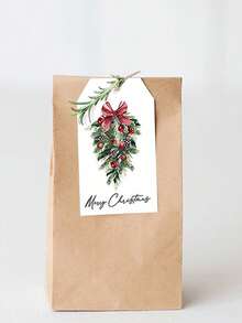 20 sztuk etykiet na prezenty w kształcie szyszek sosnowych na Boże Narodzenie - z 5-metrowym sznurkiem jutowym, wielosceniczne etykiety na szyszki sosnowe i kokardy - wiszące etykiety dekoracyjne na święta, dekoracja do pakowania prezentów i kart dekoracyjnych do pudełek | Idealne na święta Bożego Narodzenia, noworoczną dekorację prezentów