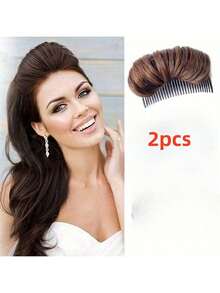 1pc Invisible Fluffy Volume Lift Hair Clip ,Hair Styling Kit Hair Accessories - Multicolor - View 13