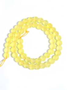 6/8/10mm Natural Round Loose Beads, DIY Bracelet Necklace Jewelry, Suitable For Couples Bracelets, Phone Chain, Key Chains, Findings