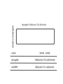 1 件女士头巾，水彩油画印花围巾，休闲波西米亚头巾，JTVOVO/适合所有人，是最佳新年礼物 - 彩色 - 查看 4