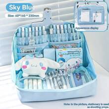 1pc 12-Layer Large Capacity Small Item Storage Bag, Elementary/Middle School Students Stationery Box, Minimalist Multi-Function Pencil Case, Student Pencil Box, Learning Stationery, Accessory Storage Bag, Middle School Student Stationery Bag, Student Pencil Case, Pencil Bag, Student Prize, Back To School Stationery Supplies Bag For School School Accessories School Stuff