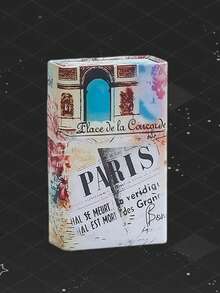 1个加厚香烟盒，容量20支，防压防水，多款式吸烟配件，男女通用，四季皆宜，香烟盒，礼品 - 彩色 - 查看 6