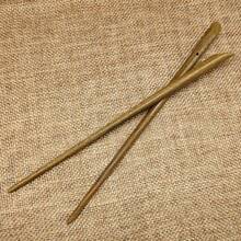 Hair Pins - 6032綠檀光桿 - 查看 1