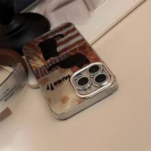 Creative Leopard Print Cat Phone Case For IPhone 15 IPhone 16 IPhone 16 Pro Max