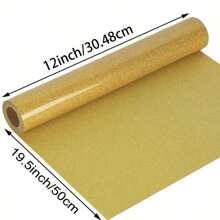 Rouleau de vinyle de transfert thermique pailleté - 12x19,5 pouces, coupe facile et HTV pour t-shirts, vestes, jeans et sacs à dos - écussons à repasser permanents pour toutes les machines de découpe