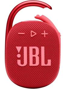 JBL Altavoz Bluetooth portátil mini JBL Clip 4 - Gran audio y graves potentes, mosquetón integrado, resistente al agua IP67 y al polvo, 10 horas de autonomía, altavoz para uso doméstico, exterior y viajes