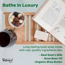 Australian Botanical Soap 7 OZ, Pack Of 8, Goat Milk Soap Bars With Soya Bean Oil, Enriched With Organic Shea Butter, Suitable For All Skin Types, Packaging May Vary - 7 Ounce (Pack Of 8) - View 2