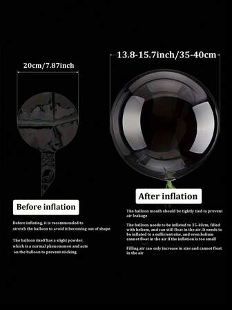 20pcs(10sets)-LED Balloon String Lights, Transparent Bobo Ball Design, Enchanting LED Glow Bobo Balloons With Cool White String Lights,Birthday, Wedding, Anniversary, Valentine's Day & Christmas Decorations, Summer Beach Party Decoration, Birthday Balloons,Indoor Party Decoration, Warm White/White String Lights,Halloween Decorations, New Year Decorations