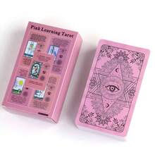 1 Box Tarot Cards For Beginners, Divination Game, Holiday Gift, Party Board Game, Includes 78 Cards - Multicolor - View 4