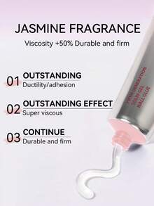 Ruokoco 1片30克固体指甲胶贴，专用指甲胶，超强粘性UV凝胶指甲贴，速干强力胶，适用于假指甲、亚克力凝胶，需使用UV/LED灯固化。