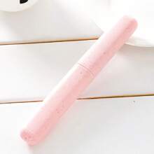 1/2/4 piezas Estuche de viaje para cepillo de dientes - Mantiene el cepillo de dientes talla grande higiénico, conveniente para viajar, diseño de material, múltiples colores para satisfacer las necesidades de moda personal
