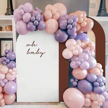 Upgraded .2FT Open Arch Backdrop Cover, Brown Spandex Fitted Round Top Wedding Arches, Double-Sided U-Shaped Arch Chiara Stand CoversBackdrop - Brown - View 7