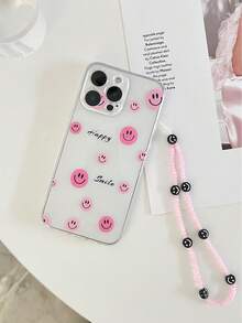 Ốp lưng điện thoại chống rơi, trong suốt, có lỗ thoáng khí, mặt sơn bóng, kèm dây đeo cổ tay có thể tháo rời, tương thích với iPhone XR/7/8, 15 Pro Max, 13, 14, 11. Ốp lưng TPU mềm chống rơi tương thích với Galaxy S24, Galaxy S24+, Galaxy S24 Ultra, Galaxy S22, Galaxy A13 4G, Galaxy A52, A52s 5G, Redmi Note 11, 11 Lite. - Nhiều màu - Xem 2