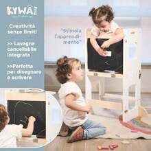 Sgabelli rialzati per bambini