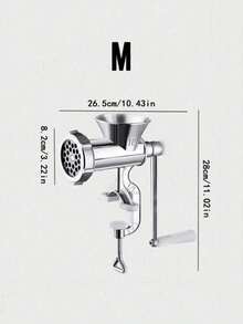 1 件全新家用香肠灌装机、绞肉机、手动肉类/大蒜/辣椒研磨机和灌装机