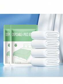 Single-Use Bed Sheets For Travel, Single-Use Bed Sheets, Single-Use Duvet Covers, Duvet Covers, Single-Use Pillowcases, Very Suitable For Hotels And Travel Back To School