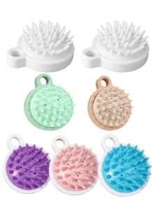 Bath Brush Scrubber Soft Silicone Pet Shower Grooming Shampoo Massage Dispenser For Short Long Haired Dogs And Cats