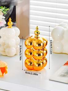 1个创意翻盖牙签盒，简易牙签分配器，适用于厨房和餐厅，厨房用品 - 彩色 - 查看 3