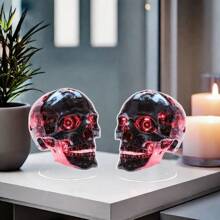 1pcsVampire Carriage, Jack Crow, Skull Head, Halloween Series, Acrylic Desktop Stand, Atmosphere Decoration