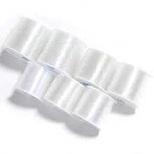 1 卷 0.5-1.0 毫米弹性水晶线，每卷约 80 米 - 白色 - 查看 4