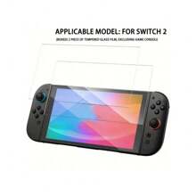 Boxed - For Switch 2 Screen Protector Tempered Glass For Switch 2, Transparent HD Clear Anti-Scratch Screen Protector Compatible Applicable Model: For Switch 2