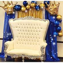 2Pcs 2Ft X 8Ft Navy Blue Sequin Backdrop Curtain - Events & Photography - Navy Blue - View 8