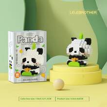 1块儿童拼图积木 - 提升耐心和专注力。马赛克装饰小雕像，减压玩具。盲盒随机：动物/恐龙/熊猫模型。积木玩具，减压积木，2025年儿童必备！针线活，旅行玩具，课堂减压玩具，迷你玩具，沐浴玩具，圣诞文具，减压球。生日礼物，圣诞礼物，万圣节礼物，完美礼物，礼物